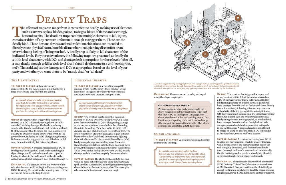 The Game Master's Book of Traps, Puzzles and Dungeons