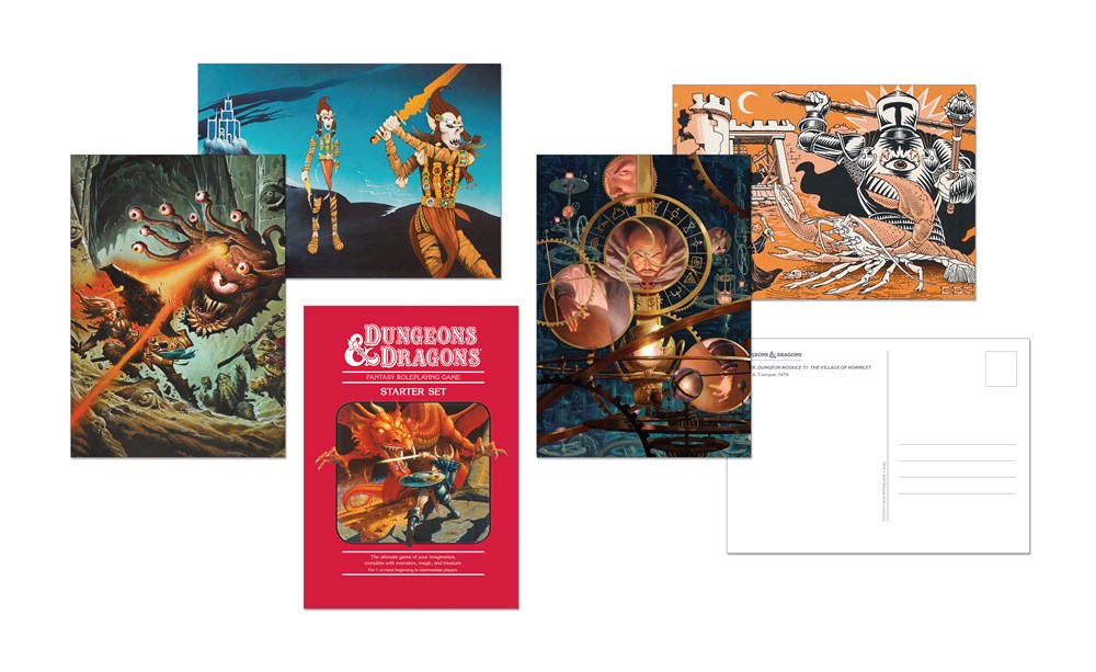 Dungeons & Dragons 100 Postcards