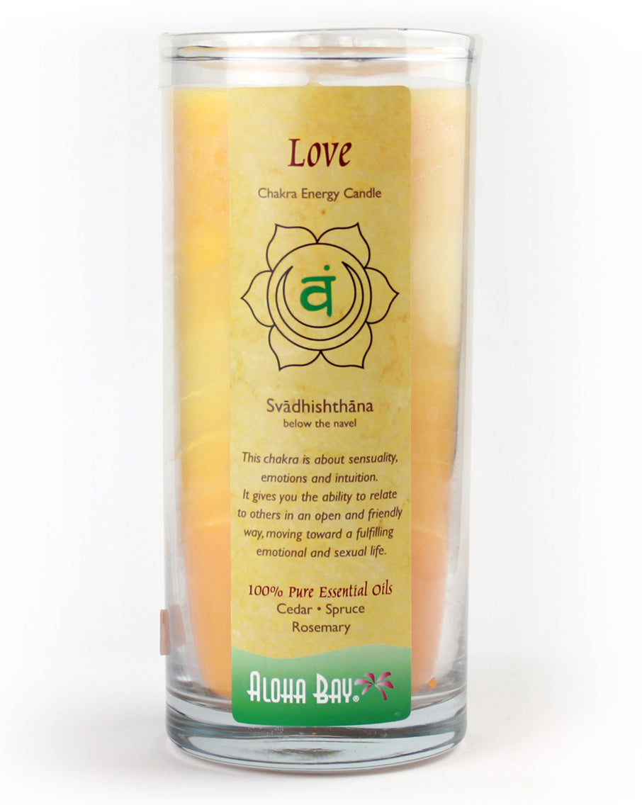 Chakra Love Candle