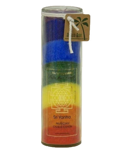 Chakra Rainbow Candle