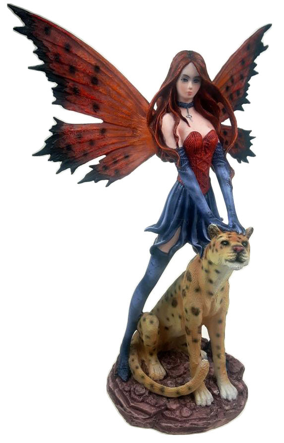 Fairy with Leopard