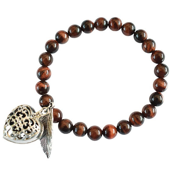 Red Tigereye Aromatherapy Bracelet
