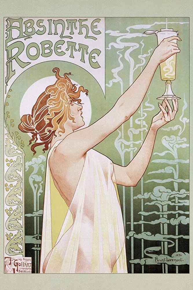 Mucha Absinthe Robette Poster