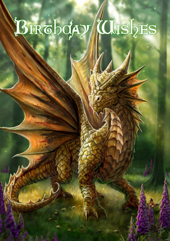 Friendly Dragon Card -- DragonSpace