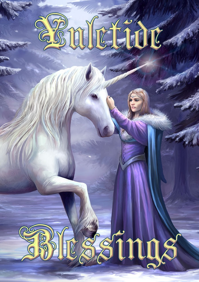 Pure Magic Yule Card