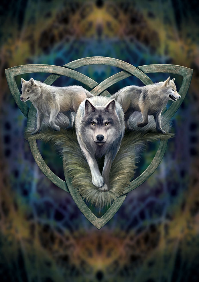 Wolf Trio Card