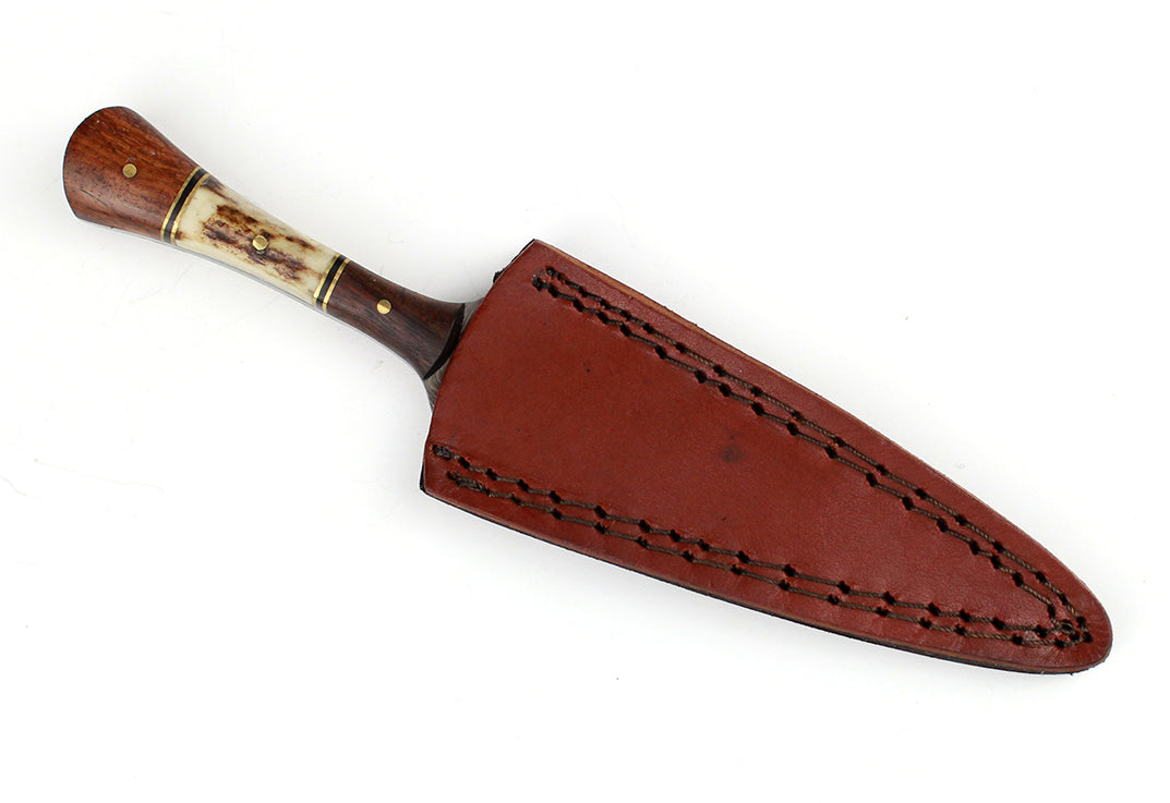 Baby Stag Damascus Athame