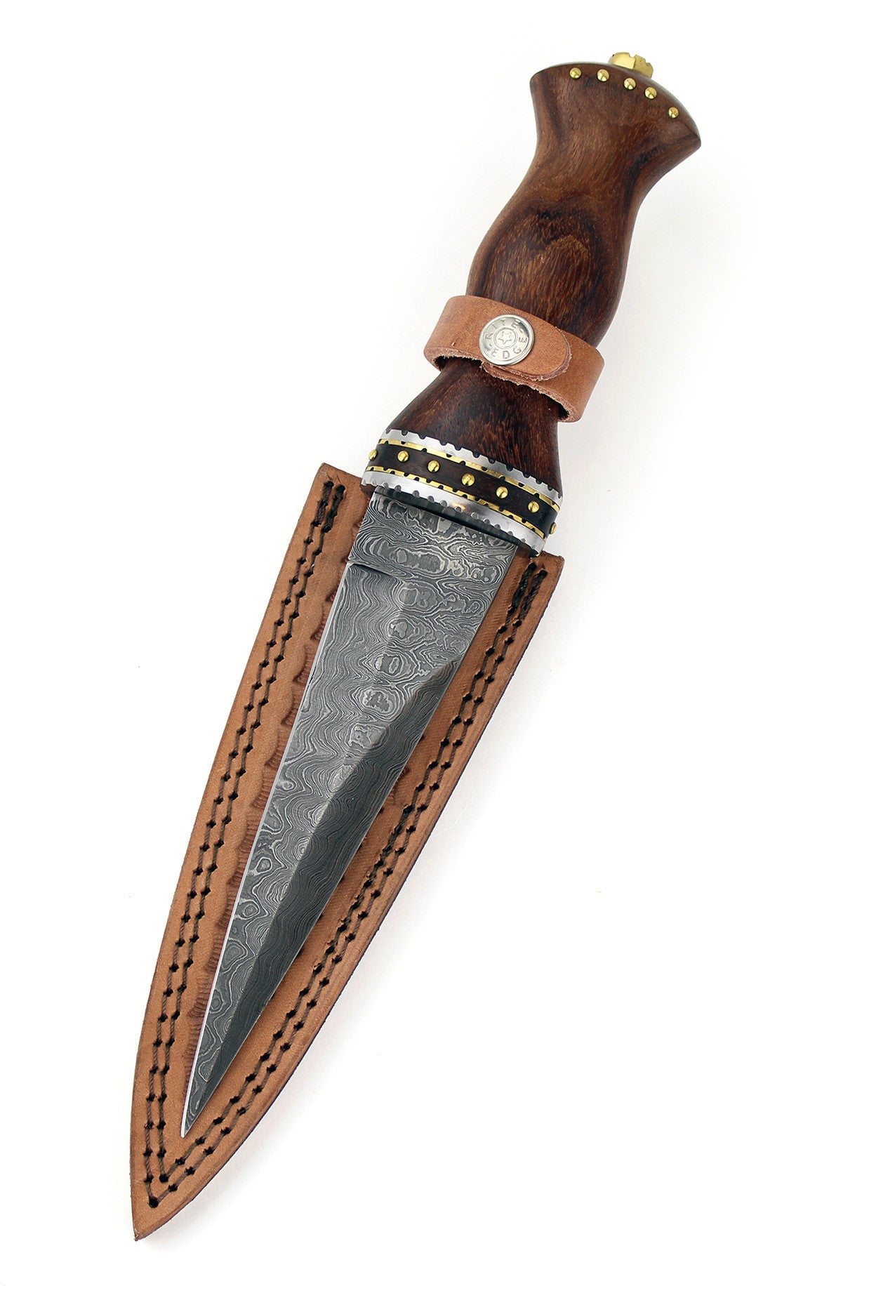 Rosewood Damascus Athame