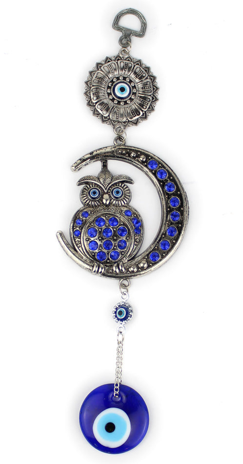 Evil Eye Owl Ornament