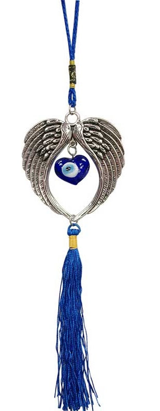 Angel Wing Evil Eye Ornament