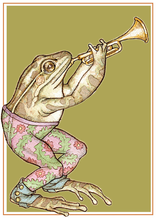 Frog Moderne Card