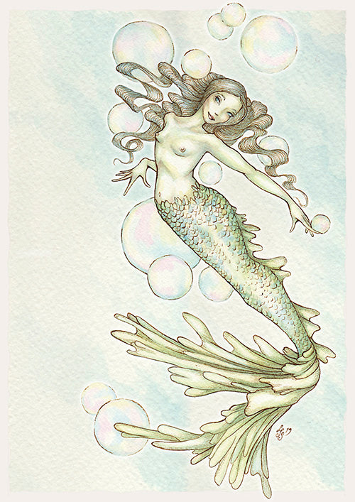 Mermaid Card