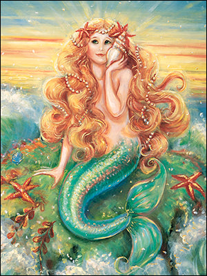 Mermaid Listening Card