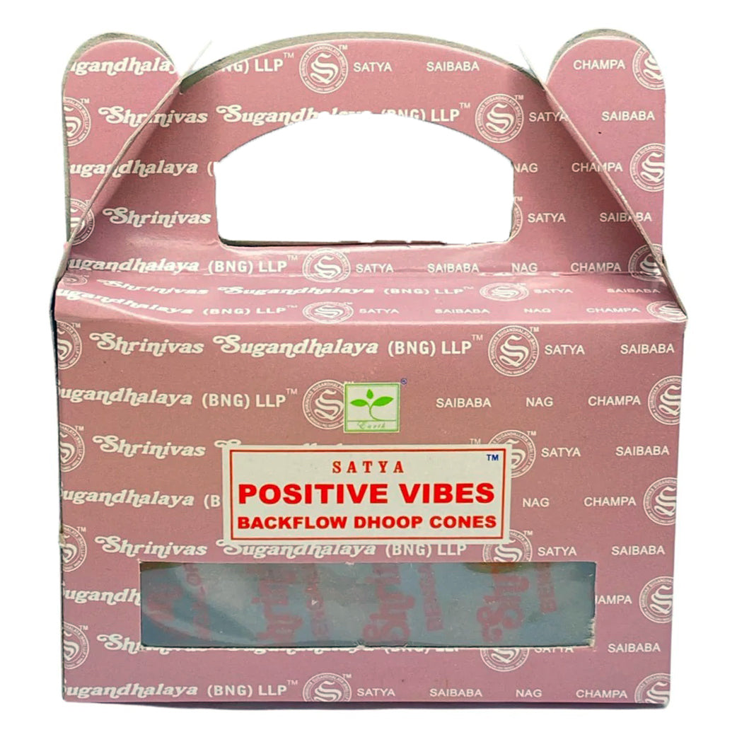 Positive Vibes Backflow Incense Cones