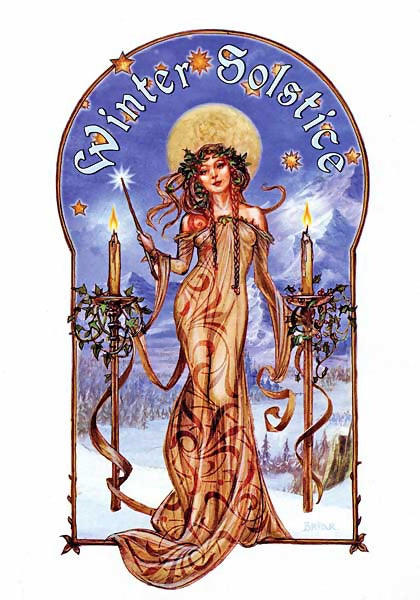 Winter Solstice Card