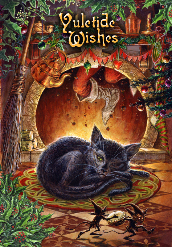 Twas The Night Before Yule Card