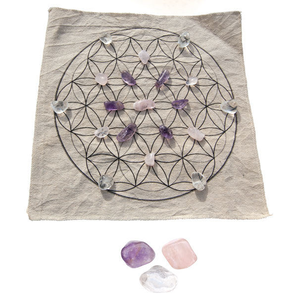 Crystal Grid - Flower of Life - Love