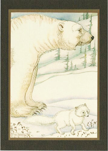 Polar Bear Card