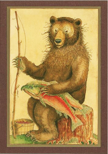 Grizzly Bear Card -- DragonSpace