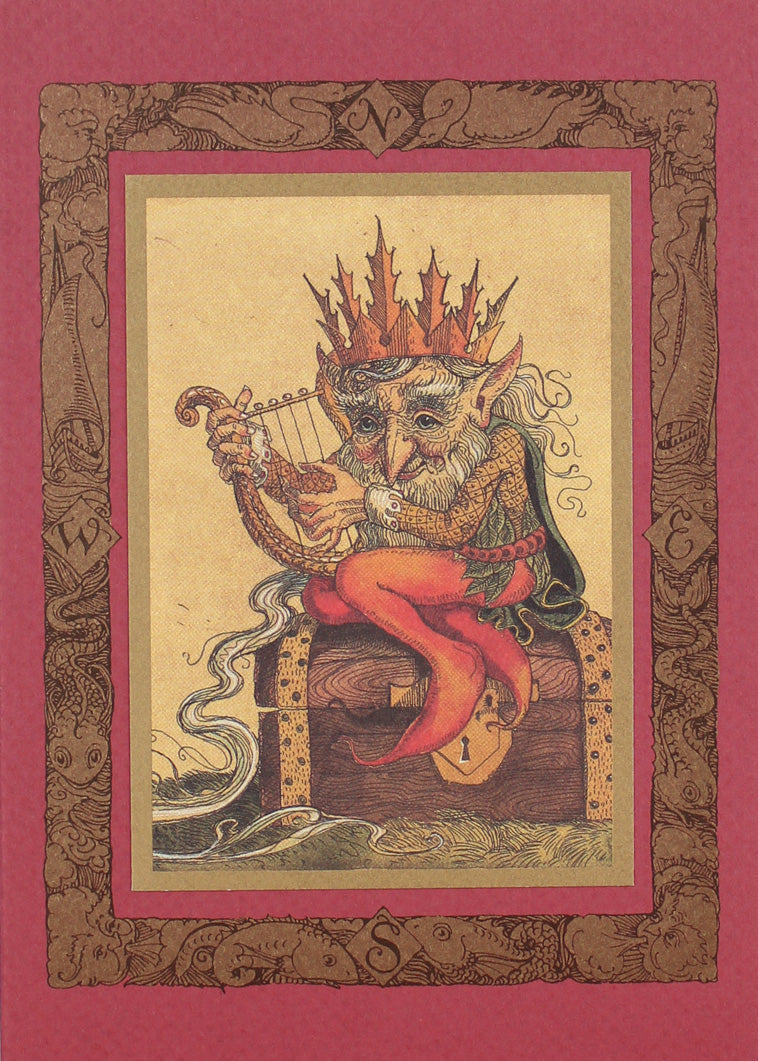 Gnome King on Treasure Card