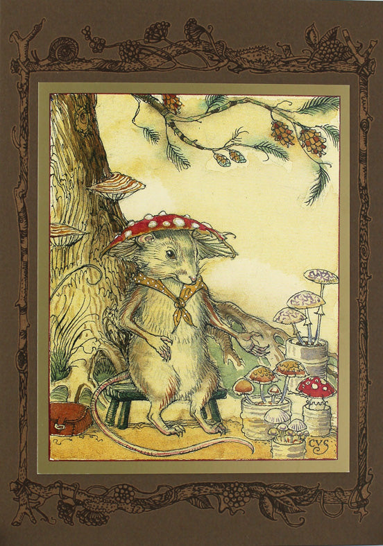 Toadstool Salesmouse Card