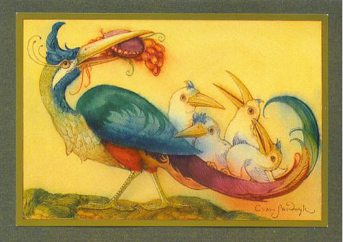 Exotic Birds Card -- DragonSpace