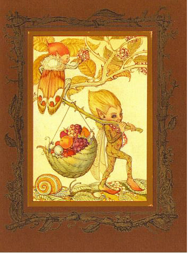 Autumn Fairy Card -- DragonSpace
