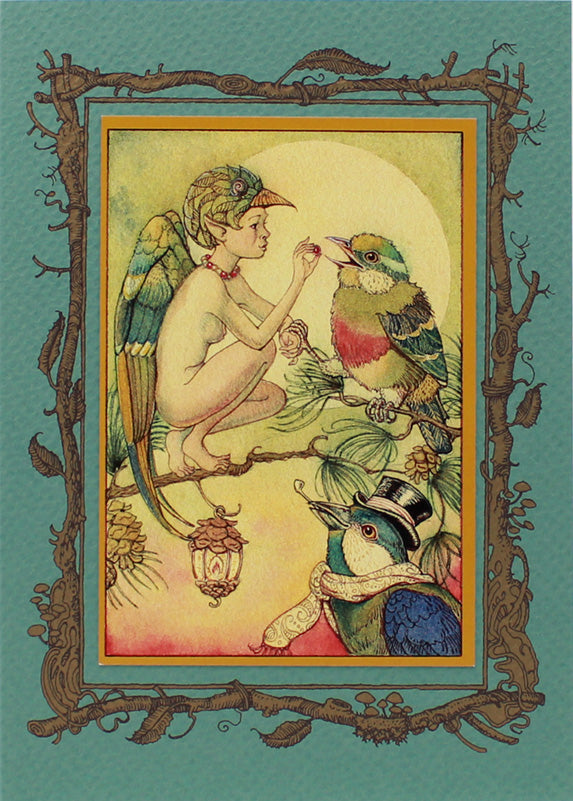 Feathered Fairy Card