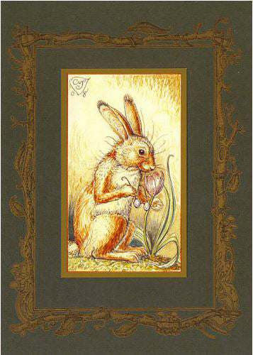 Mr. Rabbit & Tulip Card