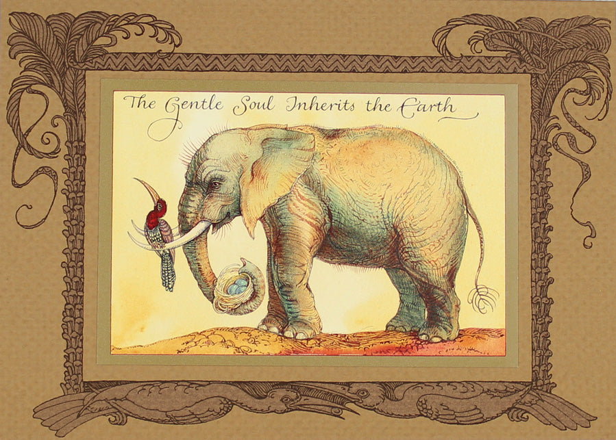 Elephant Gentle Soul Card