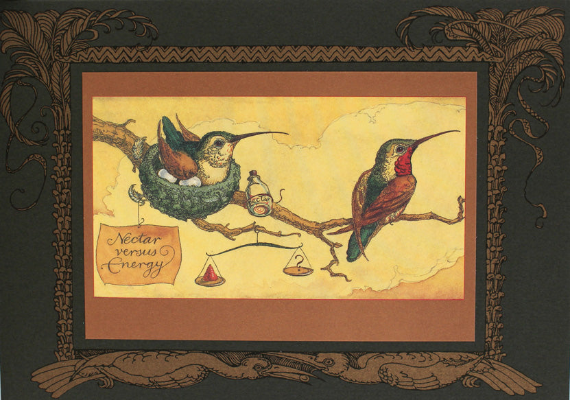 Hummingbirds Card