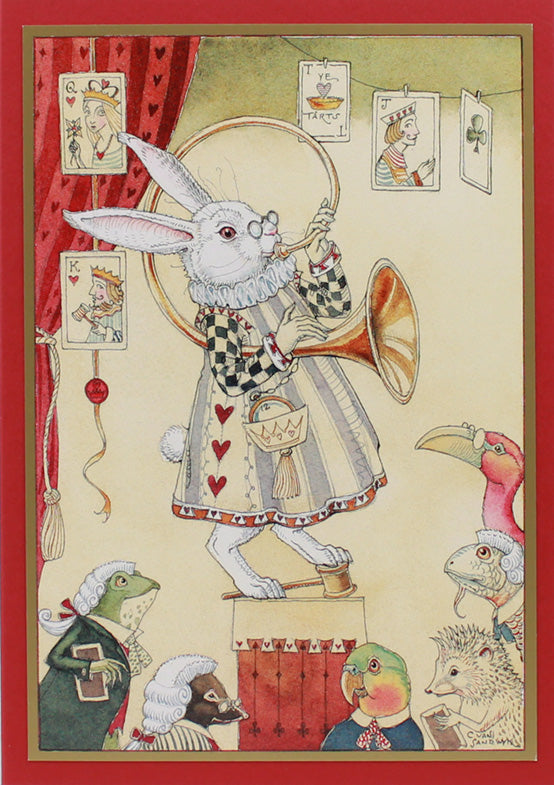 Alice White Rabbit Card