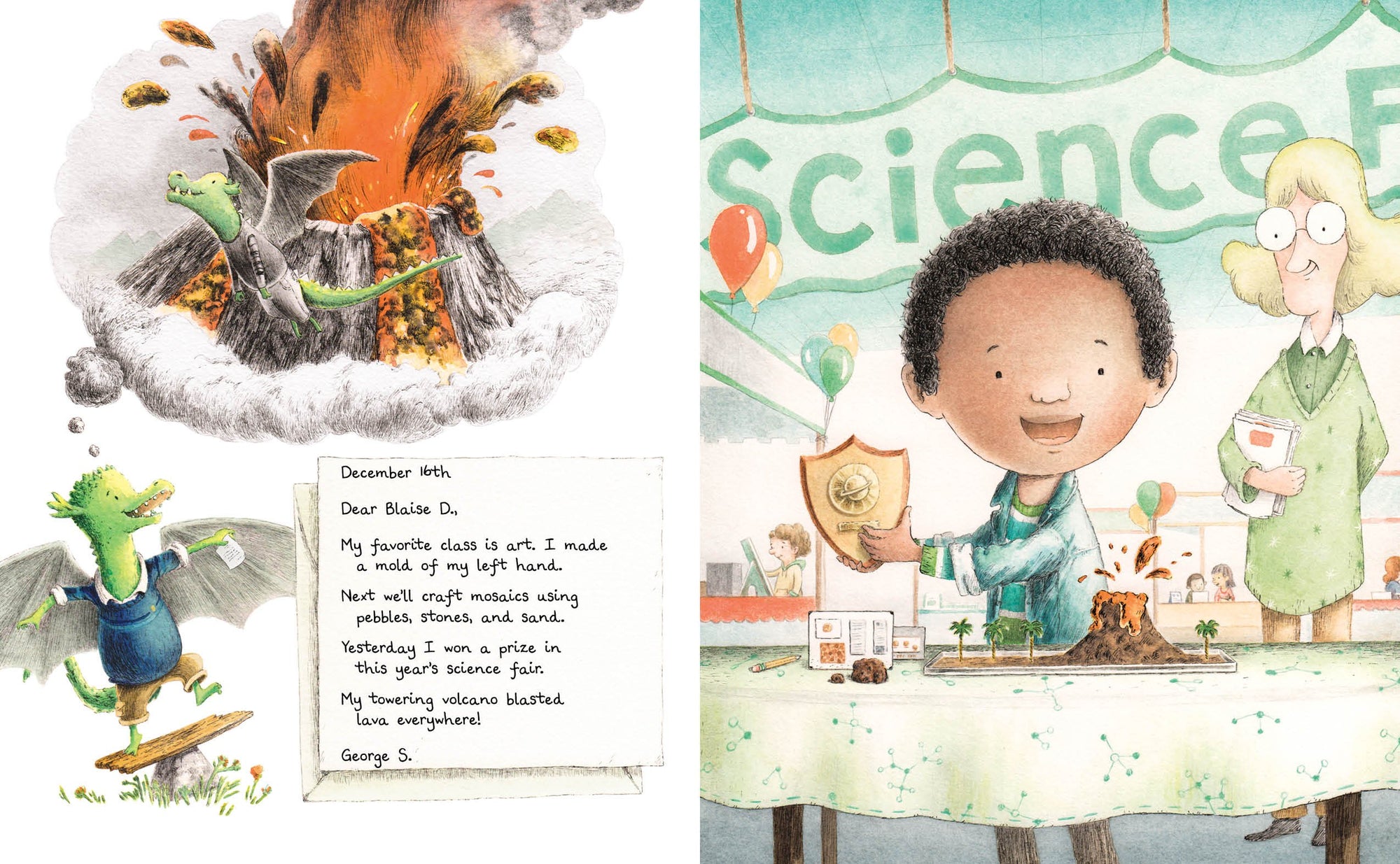 Dear Dragon: A Pen Pal Tale