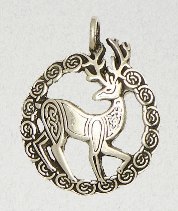 Irish Stag Necklace
