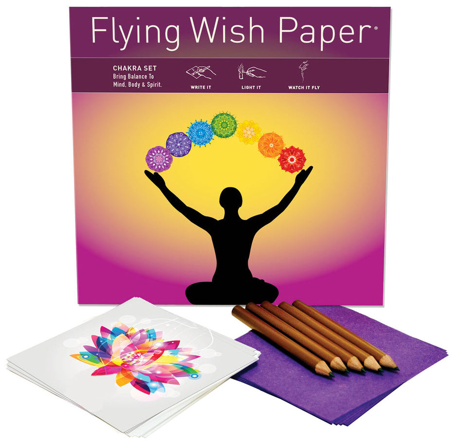 Chakra Large Flying Wish Kit