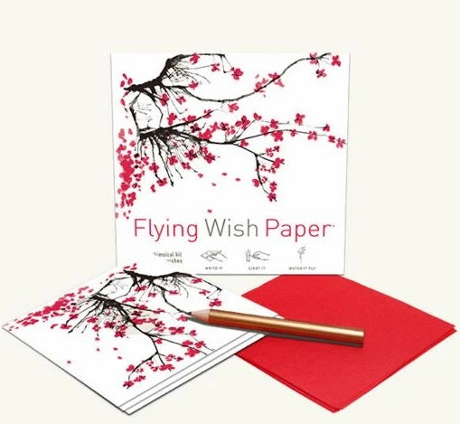 Cherry Blossoms Flying Wish Kit