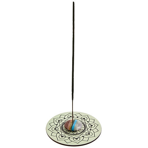 Gemstone Mandala Incense Burner