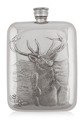 Luxury Stag Hip Flask
