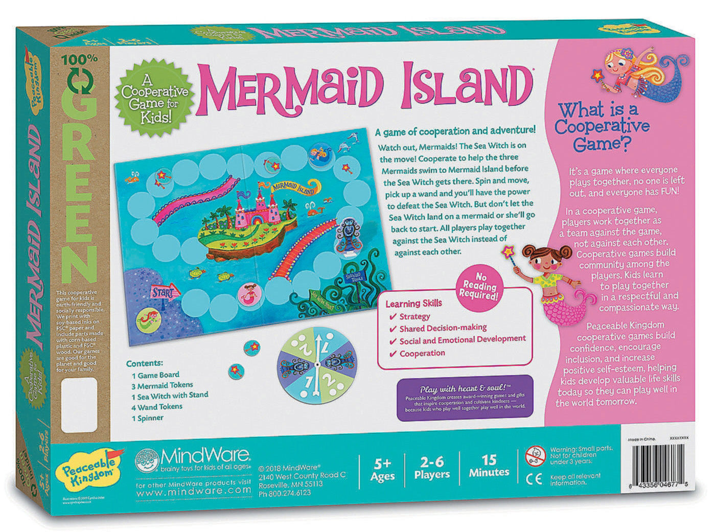 Mermaid Island Board Game