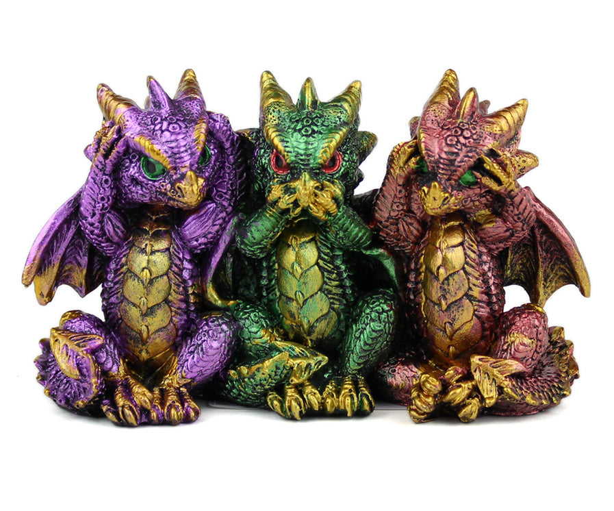 See, Hear, Speak No Evil Dragons
