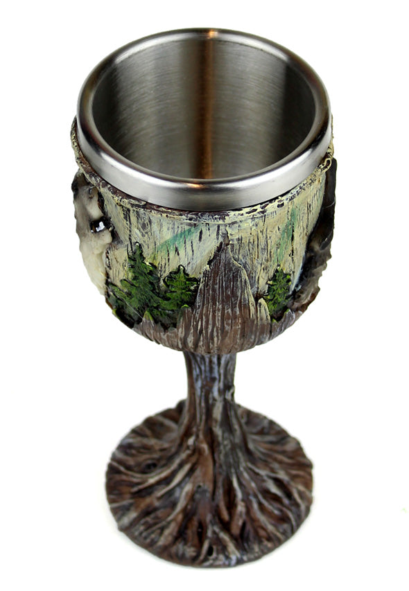 Howling Wolf Goblet
