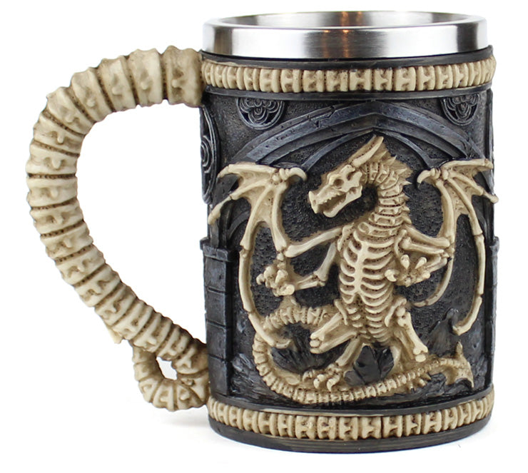 Skeleton Dragon Mug