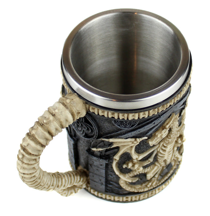 Skeleton Dragon Mug
