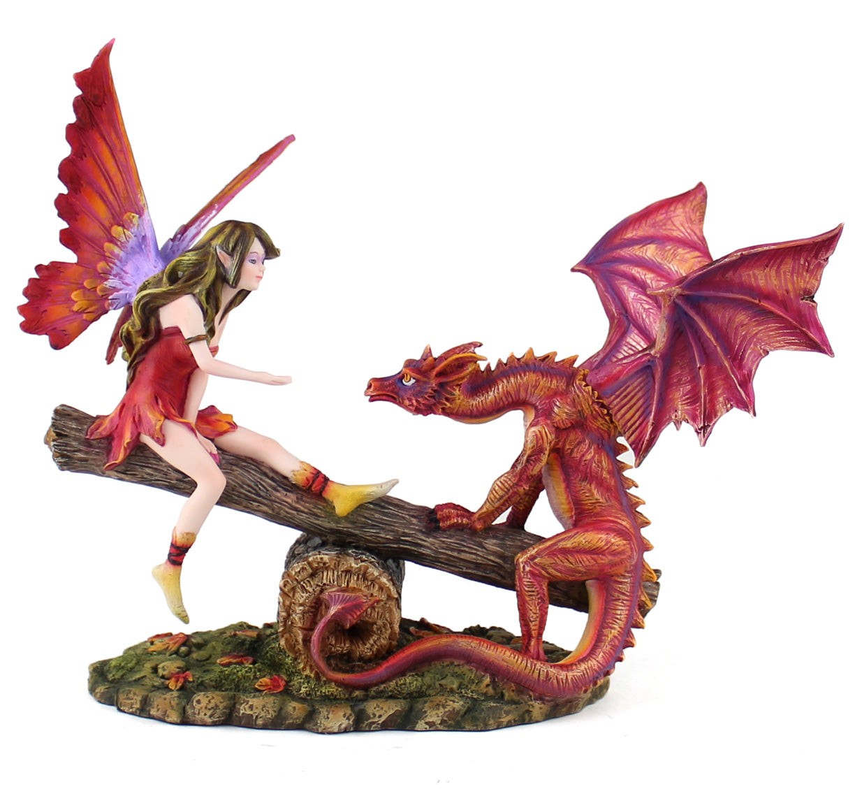 Fairy & Dragon on Seesaw