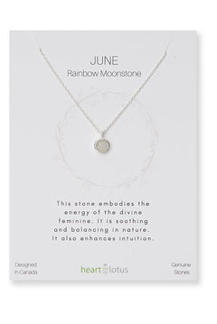 June moonstone deals necklace