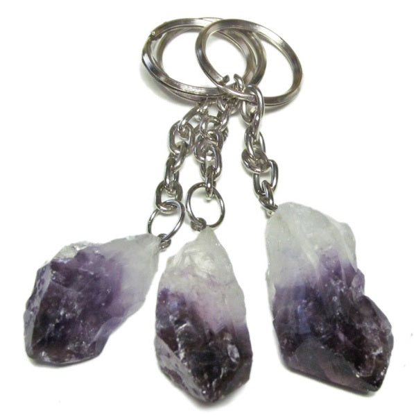 Amethyst Keychain