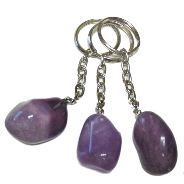 Amethyst Keychain