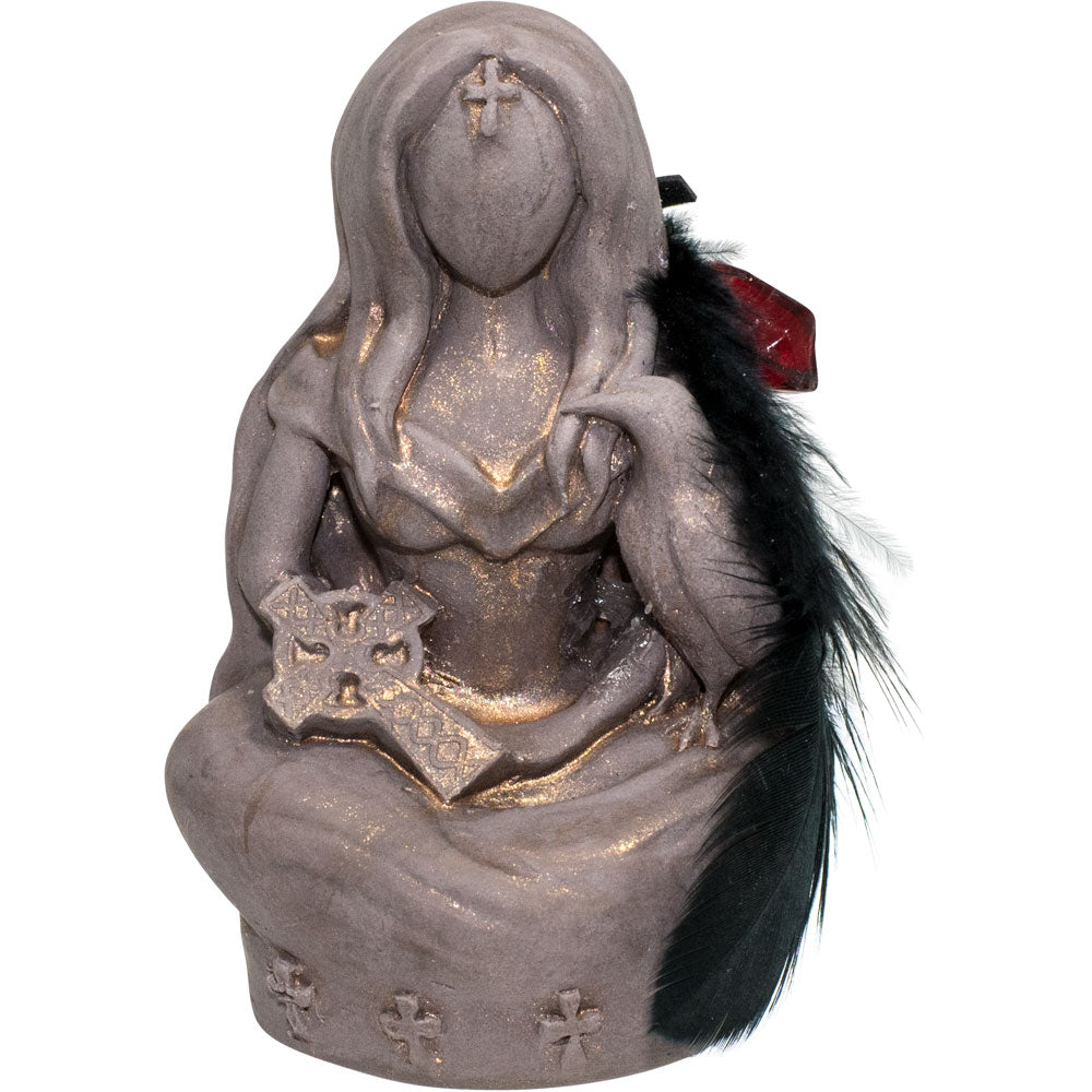 Morrigan Raven Goddess Statuette