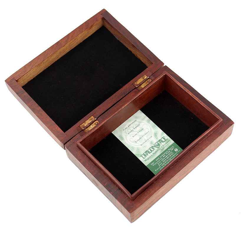Engraved Pentacle Box -- DragonSpace