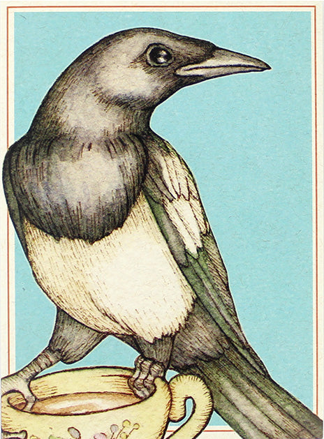 Magpie Moderne Card